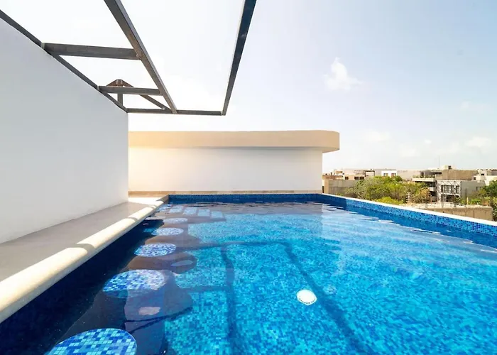 King W Private Balcony Rooftop Pool And Gym Сasa de vacaciones Tulum